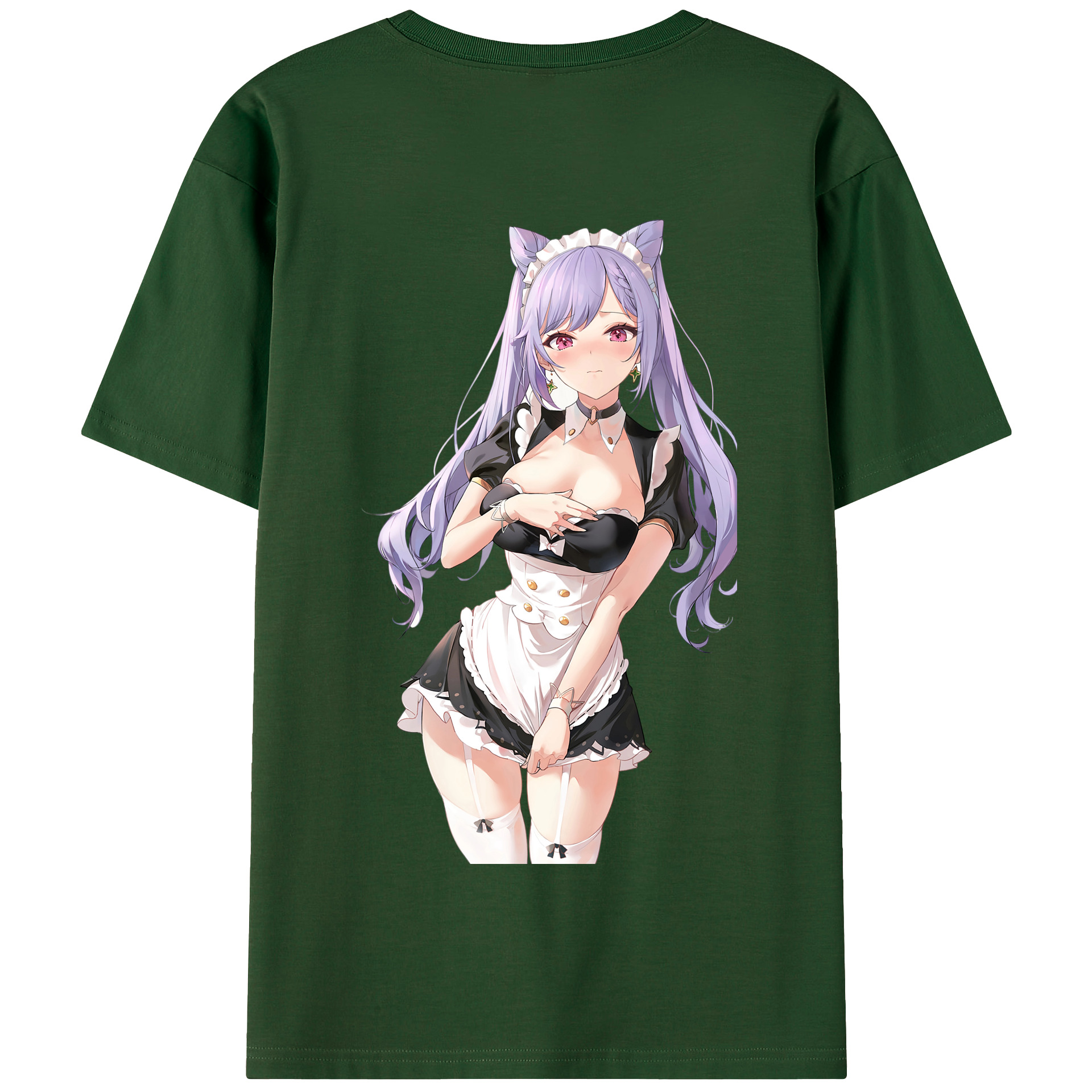 げんし神 刻晴 こくせい genshin Kokusei 綿100％半袖Tシャツ（背面プリント）